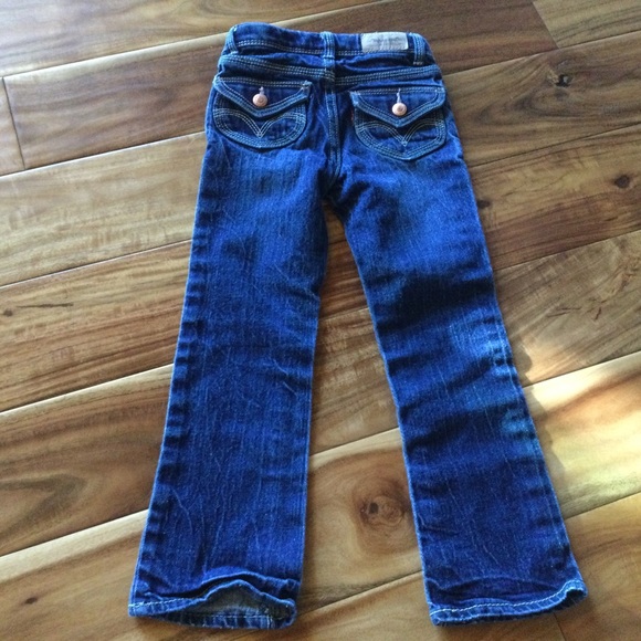 ✔️Levi’s Jeans Girls Size 5 Slim - Picture 3 of 7
